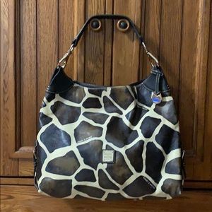 Dooney and Bourke giraffe print handbag